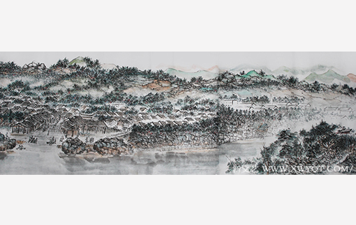 陈伍祥作品 《锦绣潇湘》局部9